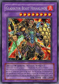 Gladiator Beast Heraklinos [GLAS-EN044] Secret Rare | RetroPlay Games