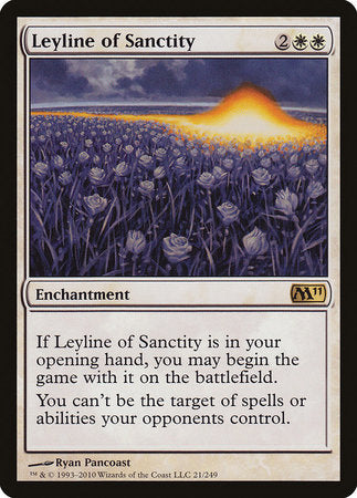 Leyline of Sanctity [Magic 2011] | RetroPlay Games