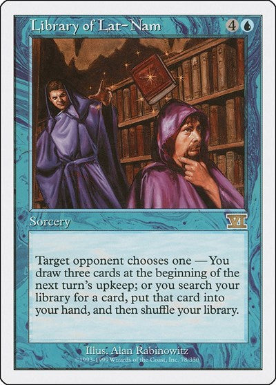 Library of Lat-Nam [Classic Sixth Edition] | RetroPlay Games