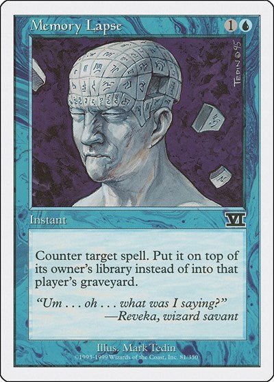 Memory Lapse [Classic Sixth Edition] | RetroPlay Games