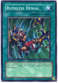 Ruthless Denial [DP04-EN024] Super Rare | RetroPlay Games