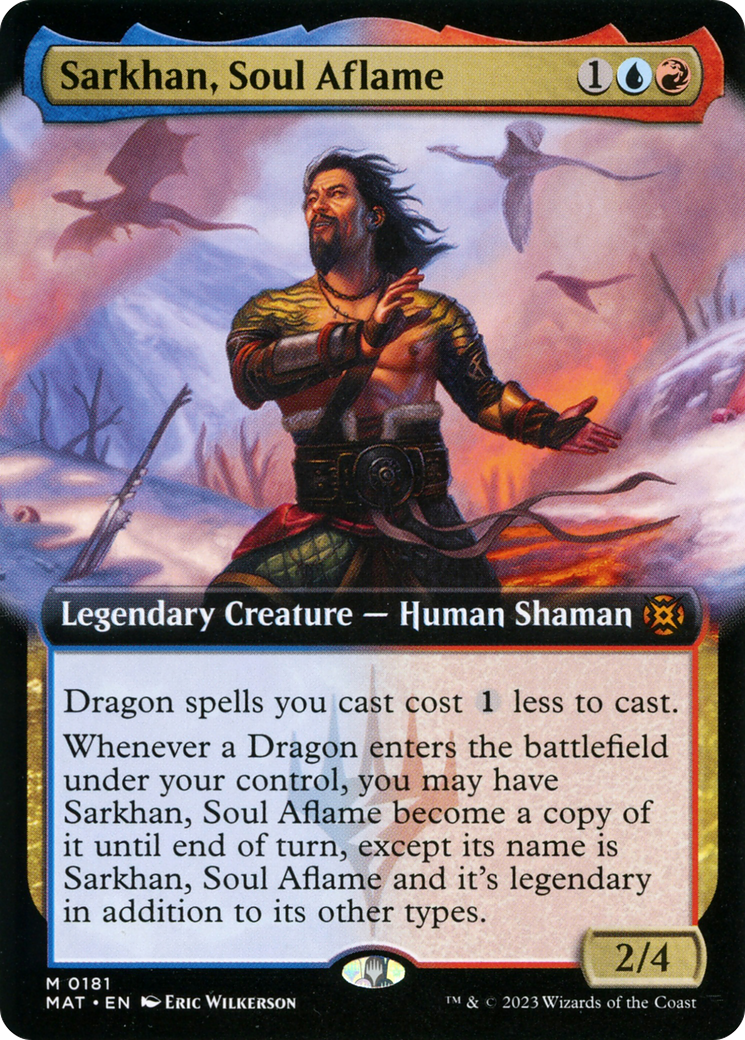 Sarkhan, Soul Aflame (Extended Art) [March of the Machine: The Aftermath] | RetroPlay Games