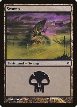 Swamp (170) [New Phyrexia] | RetroPlay Games