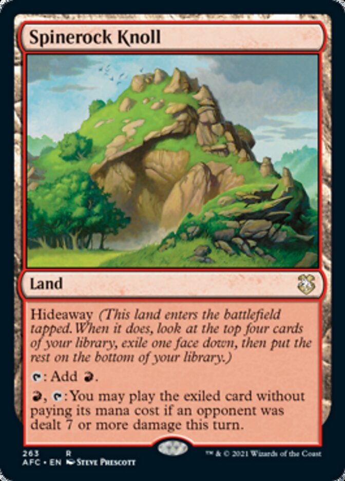 Spinerock Knoll [Dungeons & Dragons: Adventures in the Forgotten Realms Commander] | RetroPlay Games