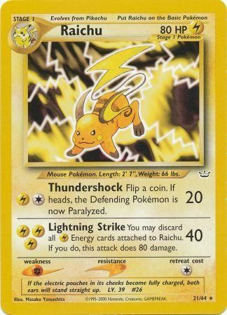 Raichu (21/64) [Neo Revelation Unlimited] | RetroPlay Games