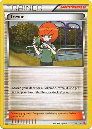 Trevor (24/30) [XY: Trainer Kit 1 - Wigglytuff] | RetroPlay Games