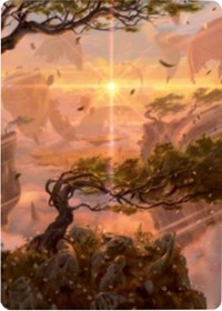 Windswept Heath Art Card [Zendikar Rising Art Series] | RetroPlay Games