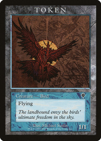 Bird Token (Invasion) [Magic Player Rewards 2001] | RetroPlay Games