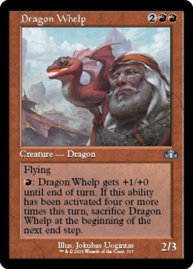 Dragon Whelp (Retro) [Dominaria Remastered] | RetroPlay Games