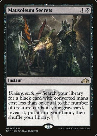 Mausoleum Secrets [Guilds of Ravnica] | RetroPlay Games