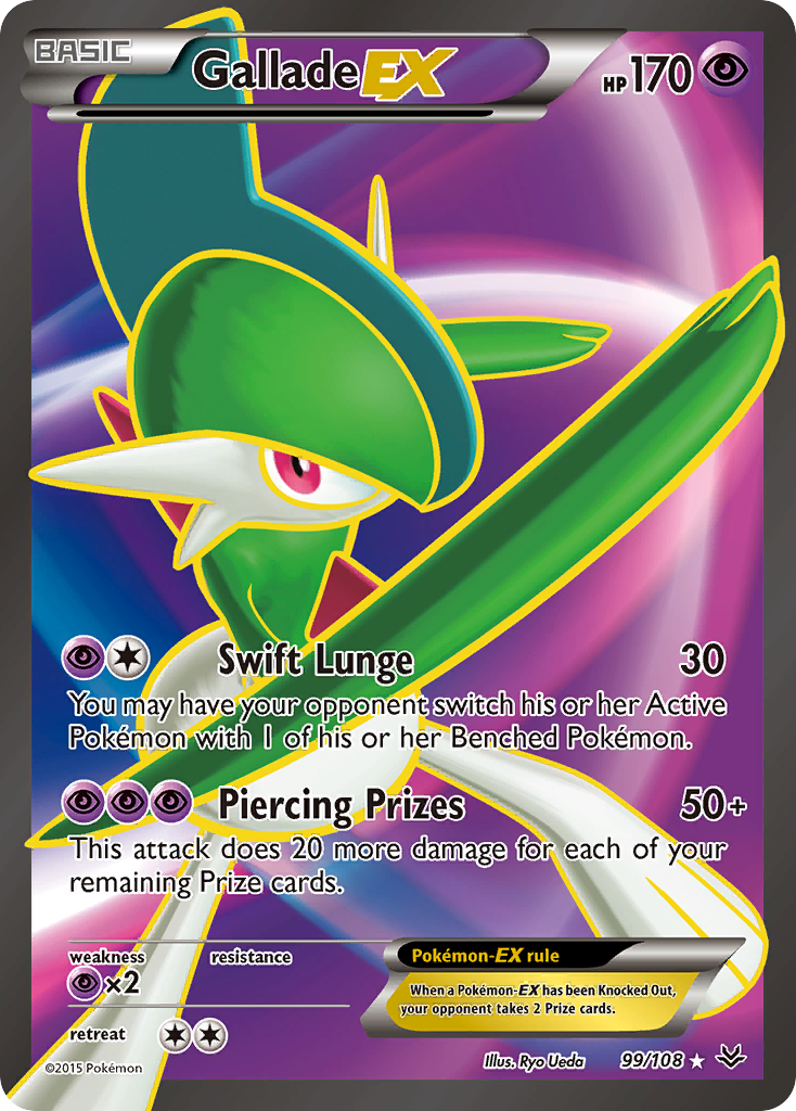 Gallade EX (99/108) [XY: Roaring Skies] | RetroPlay Games