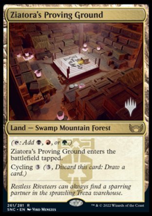 Ziatora's Proving Ground (Promo Pack) [Streets of New Capenna Promos] | RetroPlay Games