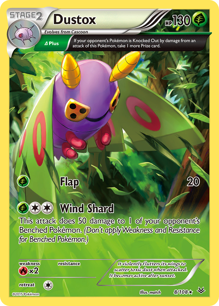 Dustox (8/108) [XY: Roaring Skies] | RetroPlay Games