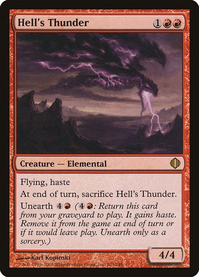 Hell's Thunder [Shards of Alara] | RetroPlay Games