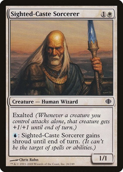Sighted-Caste Sorcerer [Shards of Alara] | RetroPlay Games