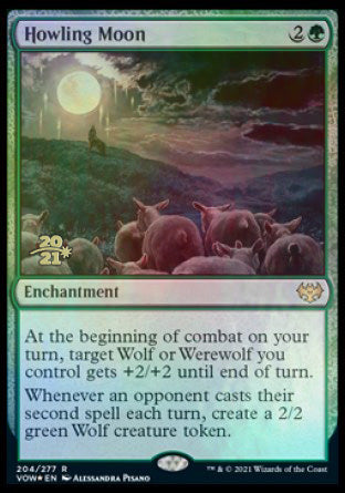 Howling Moon [Innistrad: Crimson Vow Prerelease Promos] | RetroPlay Games