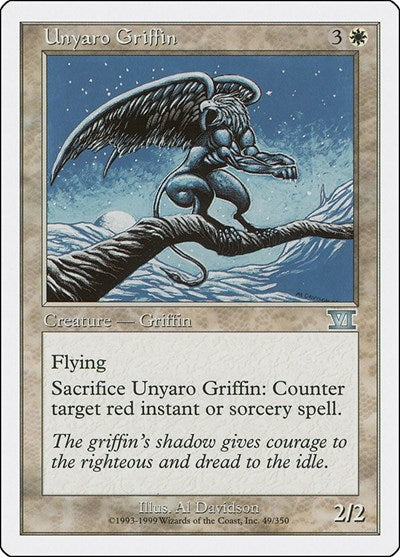 Unyaro Griffin [Classic Sixth Edition] | RetroPlay Games