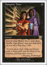 Vampiric Tutor [Classic Sixth Edition] | RetroPlay Games