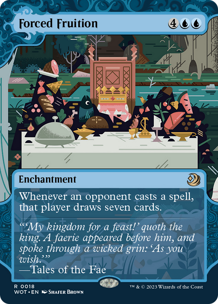 Forced Fruition [Wilds of Eldraine: Enchanting Tales] | RetroPlay Games