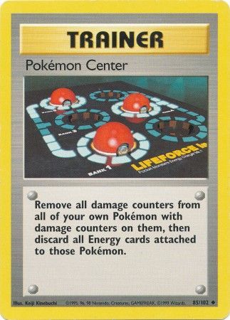 Pokemon Center (85/102) [Base Set Unlimited] | RetroPlay Games