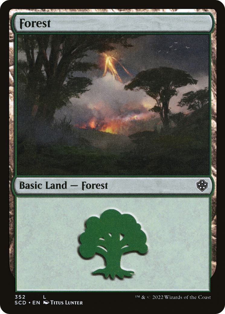 Forest (352) [Starter Commander Decks] | RetroPlay Games