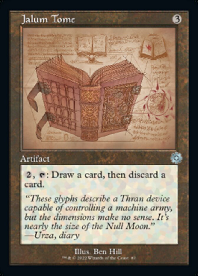 Jalum Tome (Retro Schematic) [The Brothers' War Retro Artifacts] | RetroPlay Games