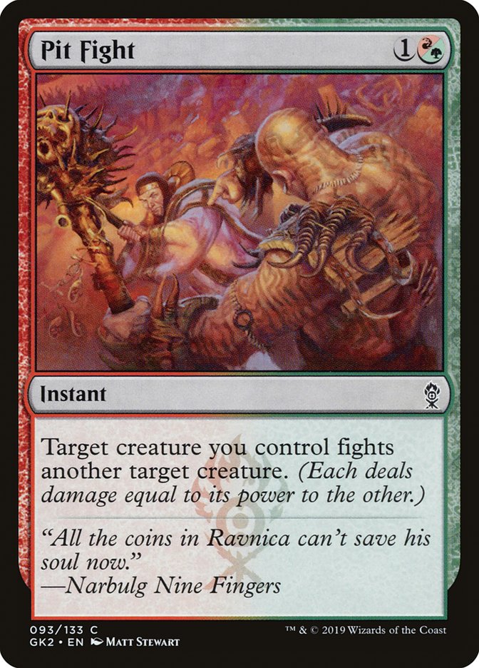 Pit Fight [Ravnica Allegiance Guild Kit] | RetroPlay Games