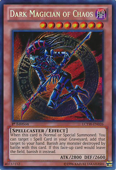 Dark Magician of Chaos [LCYW-EN026] Secret Rare | RetroPlay Games