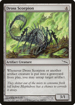 Dross Scorpion [Mirrodin] | RetroPlay Games