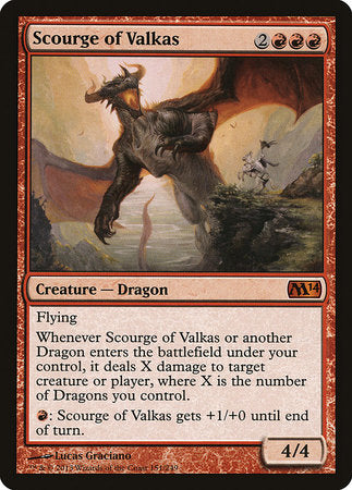 Scourge of Valkas [Magic 2014] | RetroPlay Games