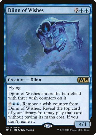 Djinn of Wishes [Core Set 2019] | RetroPlay Games