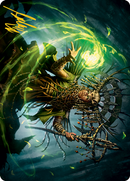 Katilda, Dawnhart Prime Art Card (Gold-Stamped Signature) [Innistrad: Midnight Hunt Art Series] | RetroPlay Games