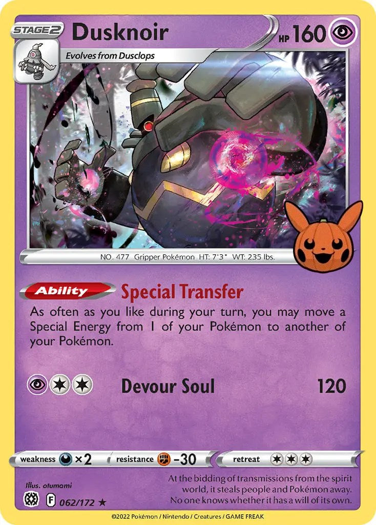 Dusknoir (062/172) [Trick or Trade] | RetroPlay Games
