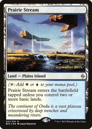 Prairie Stream [Battle for Zendikar Promos] | RetroPlay Games