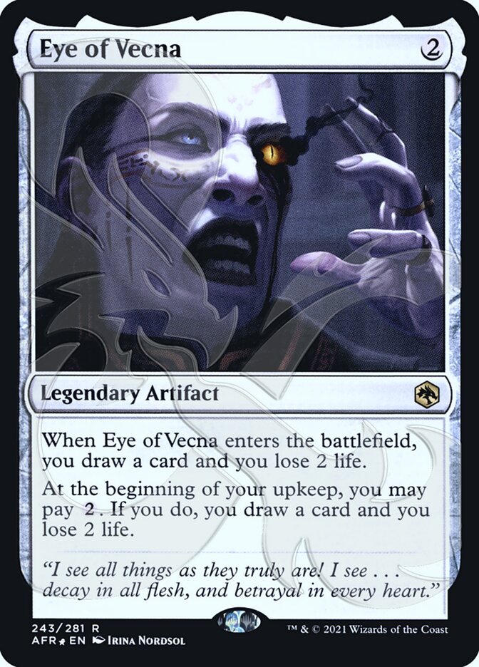 Eye of Vecna (Ampersand Promo) [Dungeons & Dragons: Adventures in the Forgotten Realms Promos] | RetroPlay Games