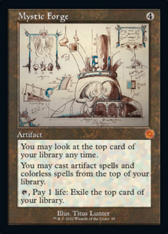 Mystic Forge (Retro Schematic) [The Brothers' War Retro Artifacts] | RetroPlay Games