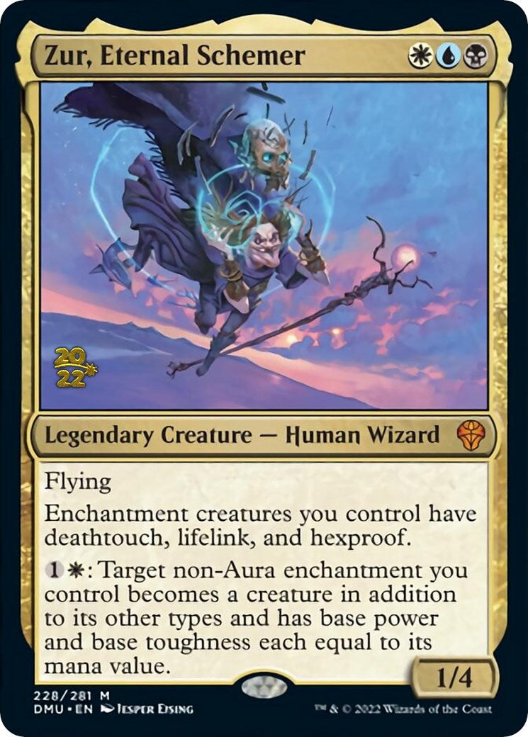 Zur, Eternal Schemer [Dominaria United Prerelease Promos] | RetroPlay Games