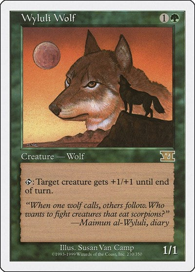 Wyluli Wolf [Classic Sixth Edition] | RetroPlay Games
