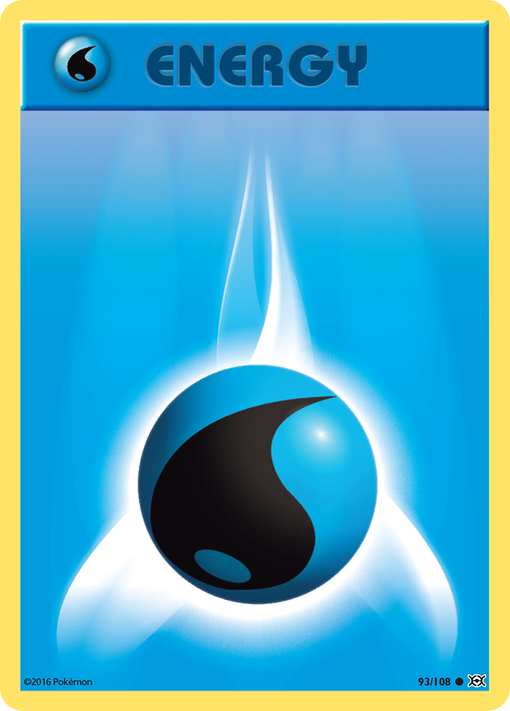 Water Energy (93/108) [XY: Evolutions] | RetroPlay Games