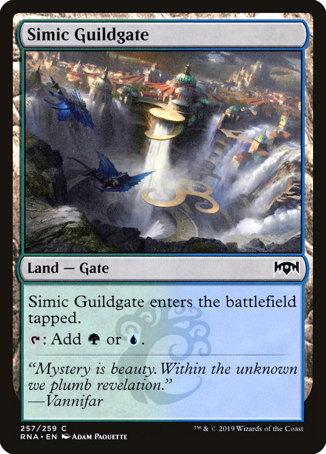 Simic Guildgate (257/259) [Ravnica Allegiance] | RetroPlay Games