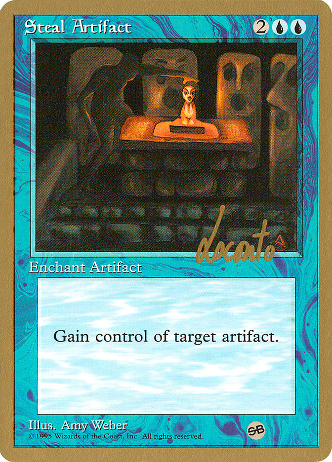 Steal Artifact (Michael Loconto) (SB) [Pro Tour Collector Set] | RetroPlay Games