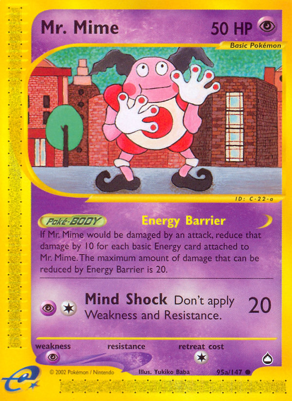 Mr. Mime (95a/147) [Aquapolis] | RetroPlay Games