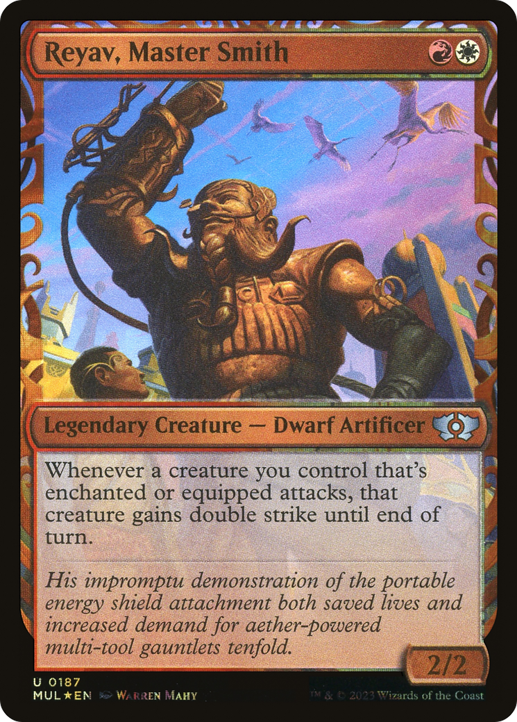 Reyav, Master Smith (Halo Foil) [Multiverse Legends] | RetroPlay Games