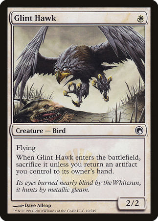 Glint Hawk [Scars of Mirrodin] | RetroPlay Games