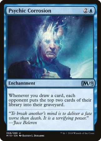 Psychic Corrosion [Core Set 2019] | RetroPlay Games