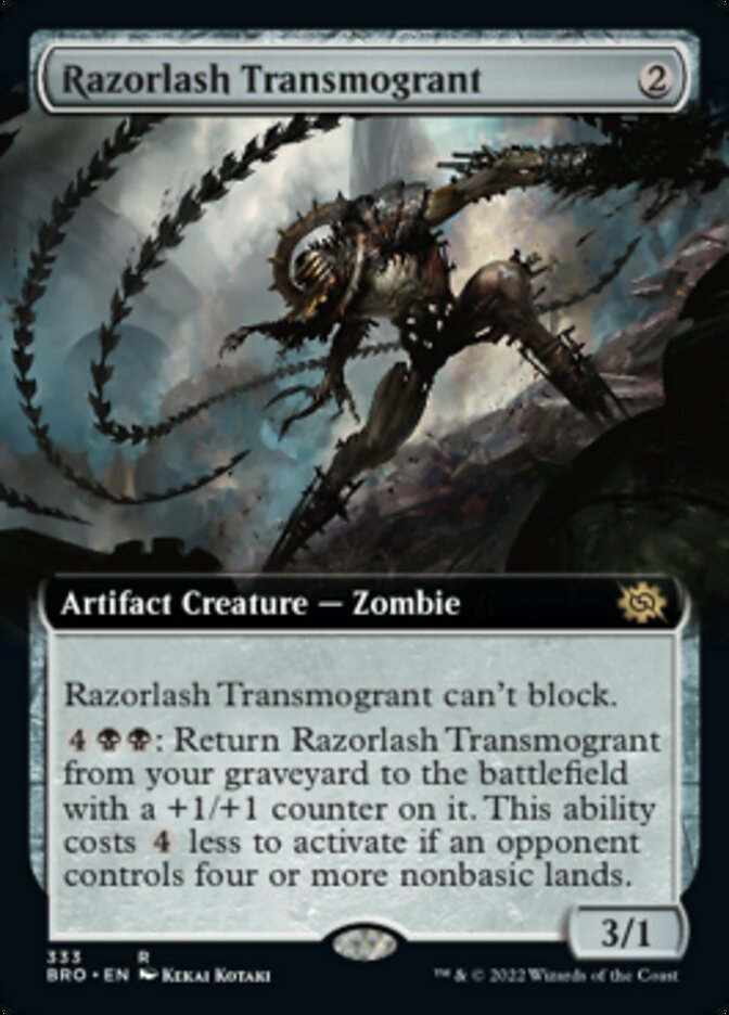 Razorlash Transmogrant (Extended Art) [The Brothers' War] | RetroPlay Games