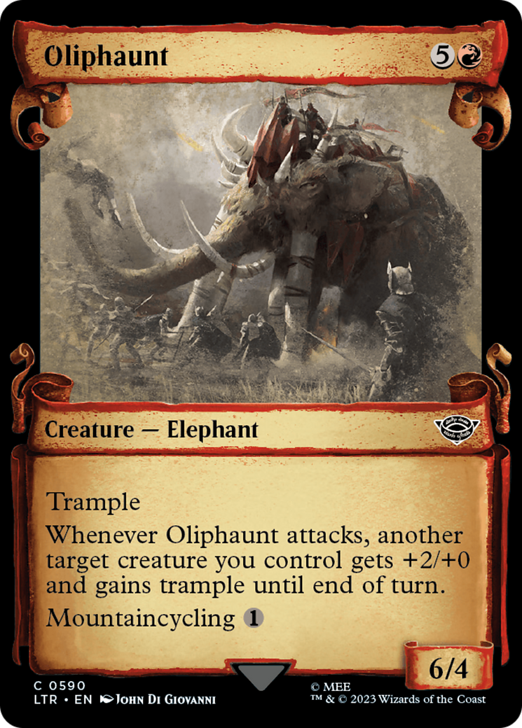 Oliphaunt [The Lord of the Rings: Tales of Middle-Earth Showcase Scrolls] | RetroPlay Games