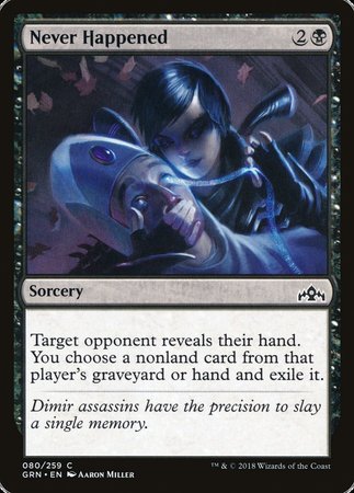 Never Happened [Guilds of Ravnica] | RetroPlay Games