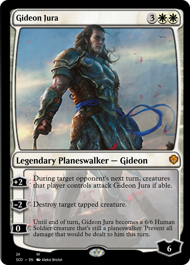 Gideon Jura [Starter Commander Decks] | RetroPlay Games