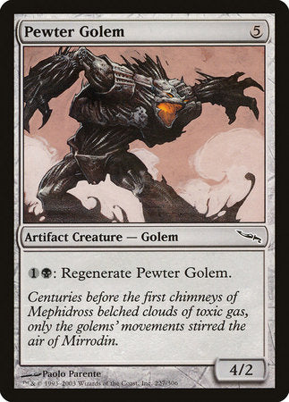 Pewter Golem [Mirrodin] | RetroPlay Games